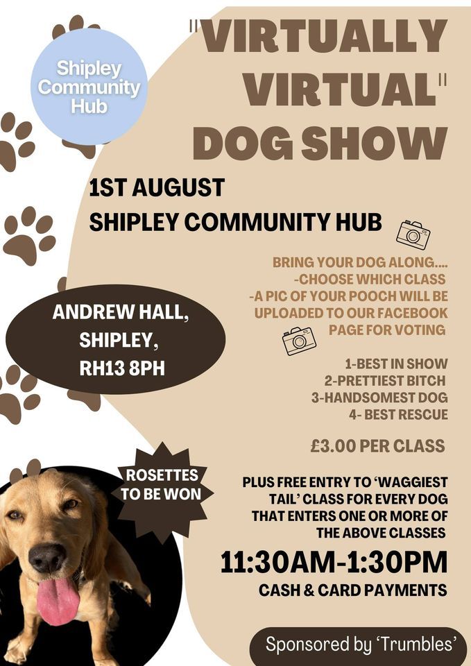 Virtually Virtual Dog Show sponsored by Trumbles, Shipley Community Hub ...