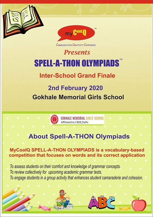 Spell A Thon Inter School Grand Finale At Gokhale Memorial Girls