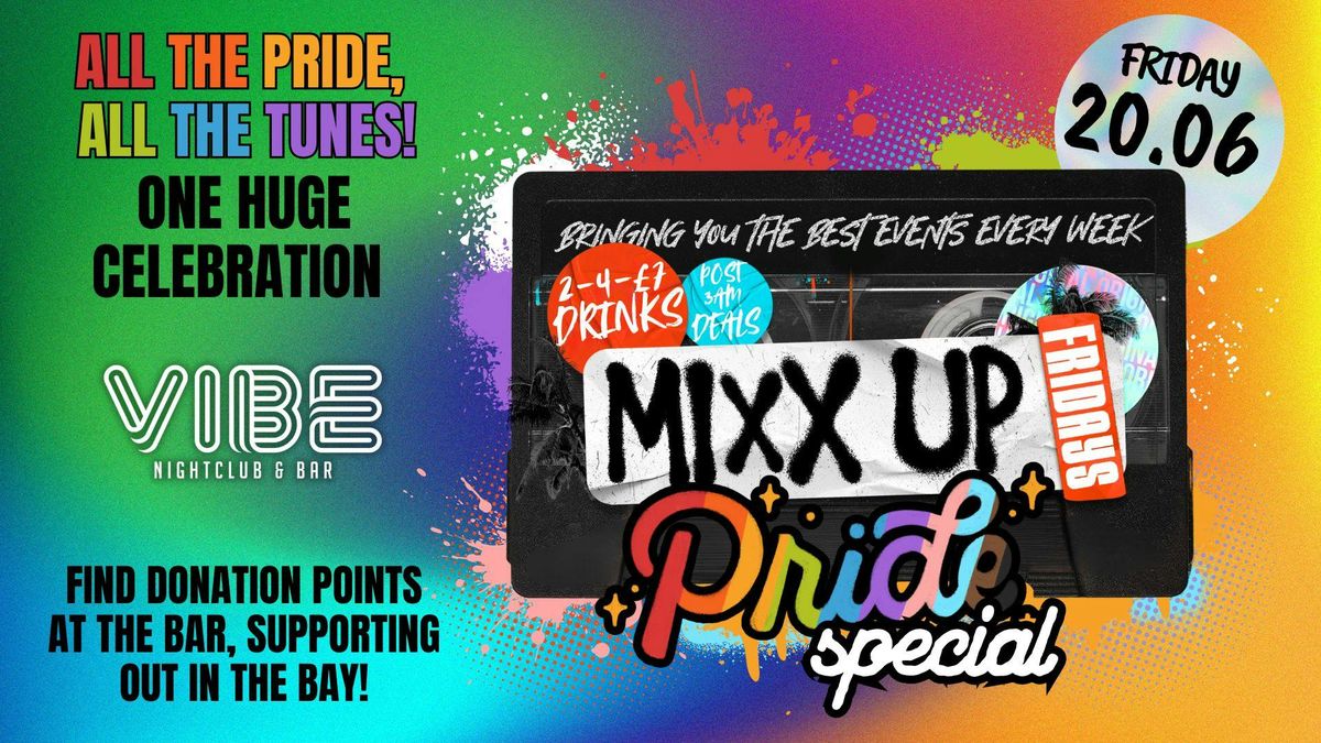MiXX UP FRIDAYS! - PRIDE SPECIAL! - 20.06.25, 20 June | Event in Lancaster | AllEvents