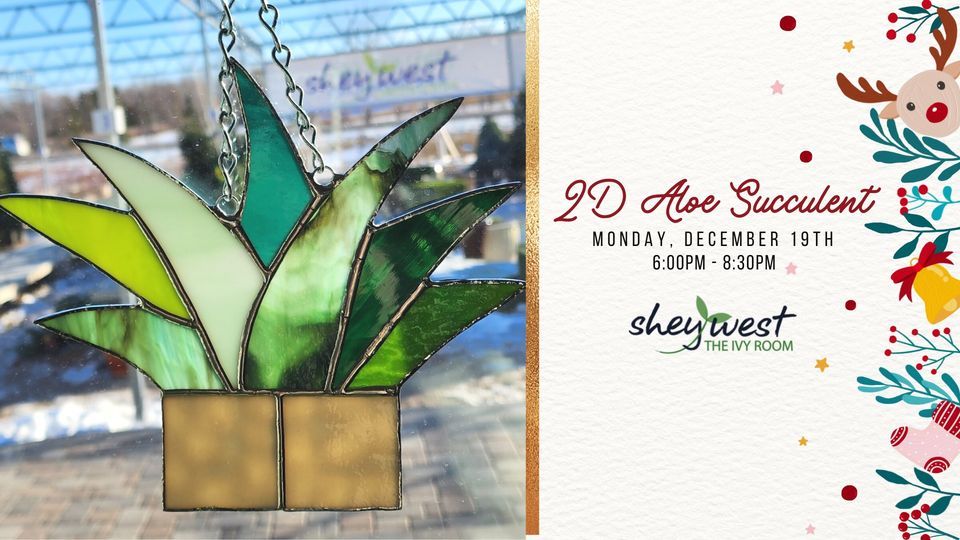 2D Aloe Succulent, SheyWest, Fargo, December 19 2022 AllEvents.in
