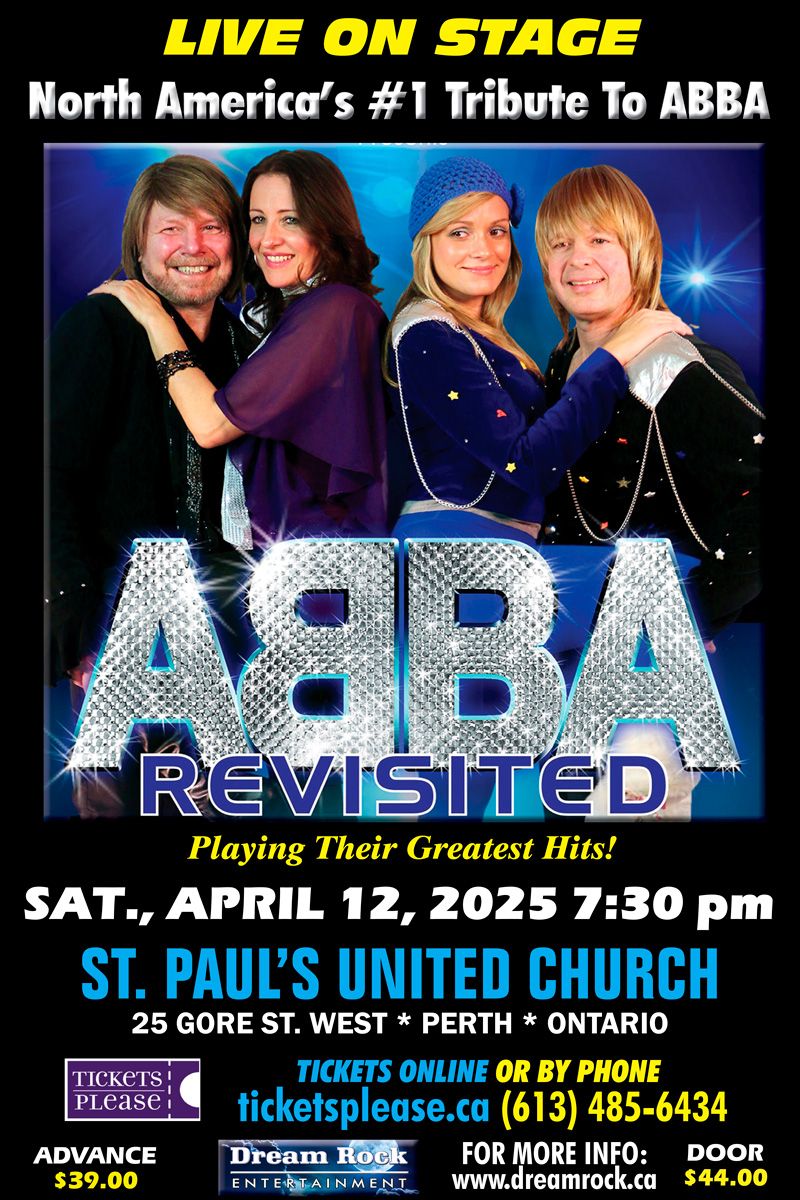 ABBA Revisited, 21 November | Event in Pickering | AllEvents
