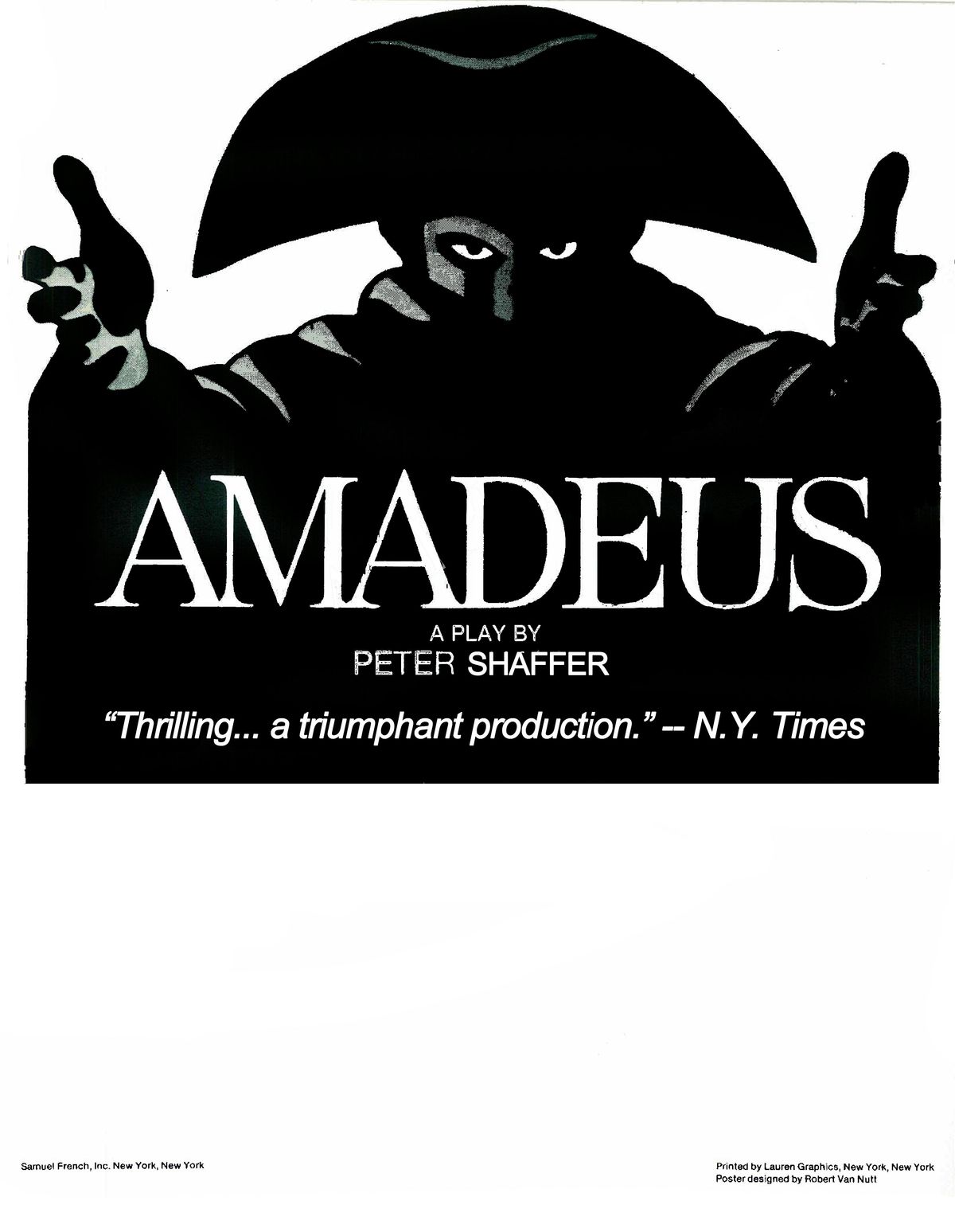 Amadeus - Newton Theatre Company, St John's Episcopal Church, Newton ...