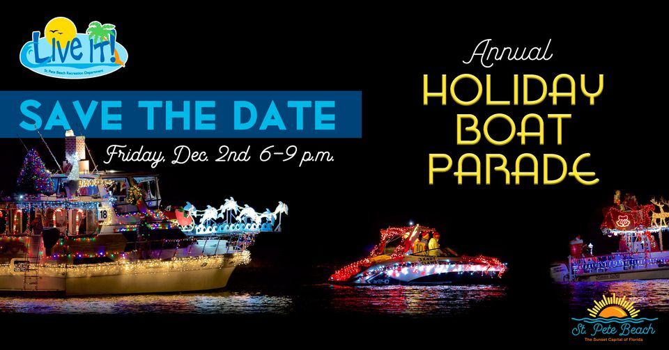 City of St. Pete Beach Holiday Boat Parade, Horan Park, St Pete Beach