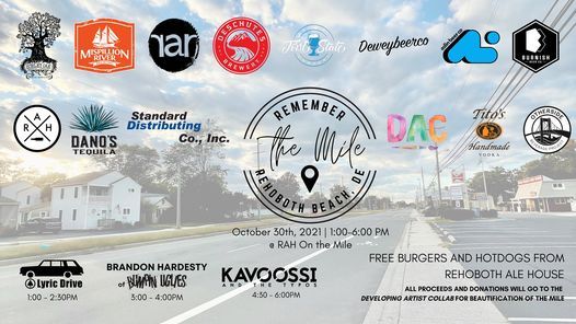 Remember The Mile Rehoboth Ale House On The Mile Rehoboth Beach October 30 2021 Allevents In Rehoboth Calendar Of Events 2022