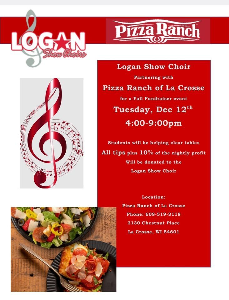Logan Show Choir Pizza Ranch Fundraiser , Pizza Ranch (FunZone Arcade