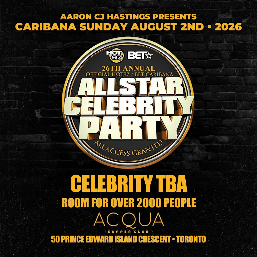 THE HOT 97 BET ALL STAR CARIBANA CELEBRITY PARTY