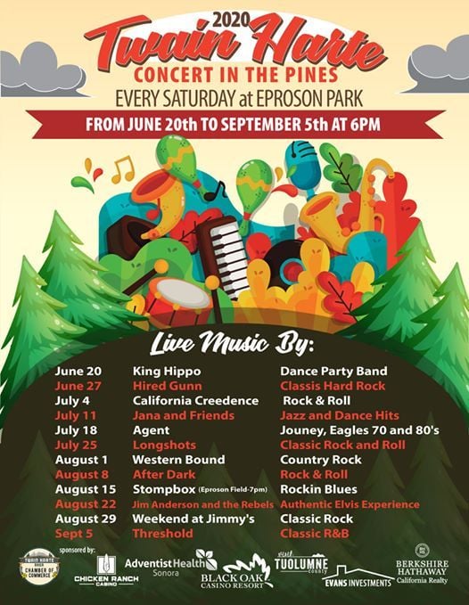 July 4, 2020 California Creedence Concert In The Pines, Eproson Park