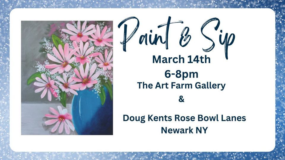 SOLD OUT Spring Daisies Doug Kents Rose Bowl, Doug Kents Rose Bowl
