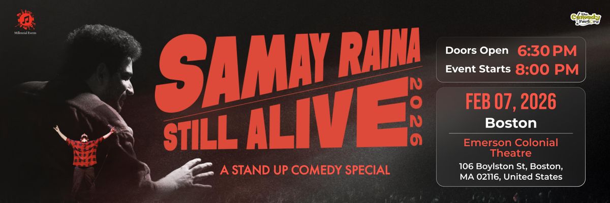 Samay Raina, 1 March | Event in New York | AllEvents