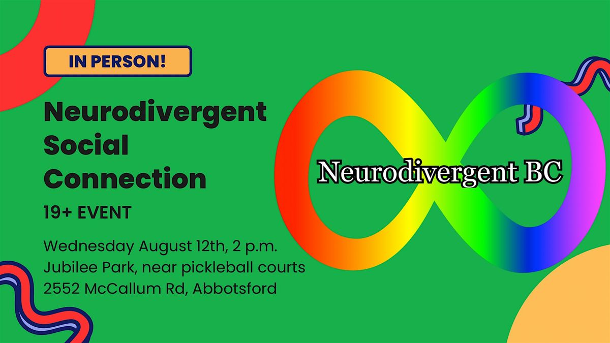 August Neurodivergent Social Connection 19+