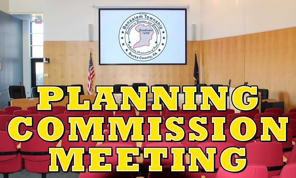 Bensalem Township Planning Commission Meeting, Bensalem Township