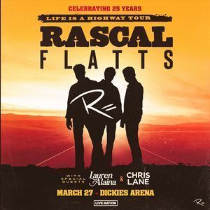 Parking Rascal Flatts with Lauren Alaina and Chris Lane