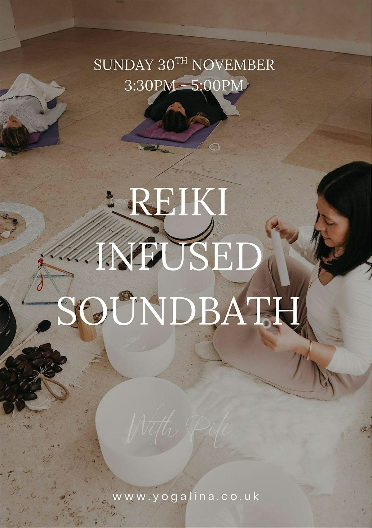 Reiki Infused Sound Bath with Pili, 30 November | Event in Witney | AllEvents