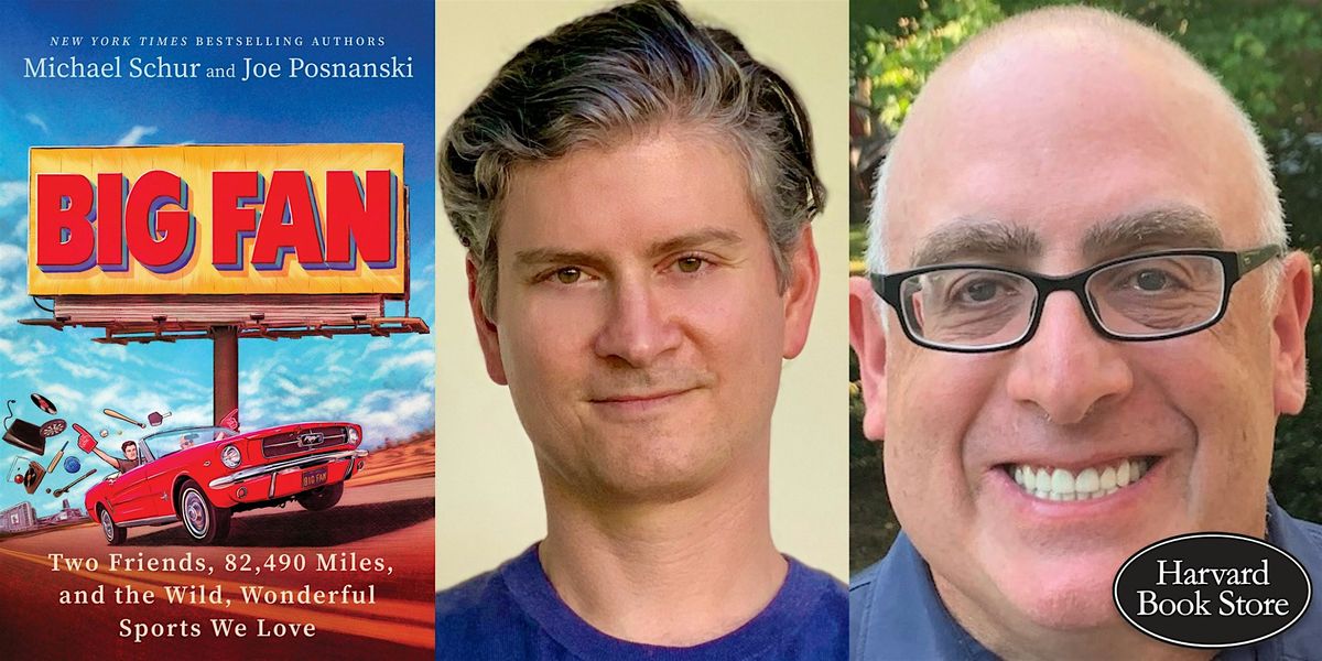 Mike Schur and Joe Posnanski at The Brattle Theater, The Brattle ...