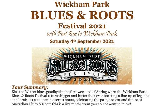 Wickham Park Blues Roots Festival The Wickham Park Hotel Islington September 4 2021 Allevents In Wickham Park Events 2022