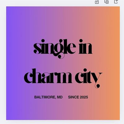 Single in Charm City logo
