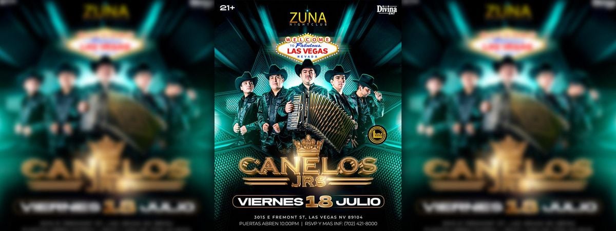 Canelos Jrs, 18 July | Event in Las Vegas | AllEvents
