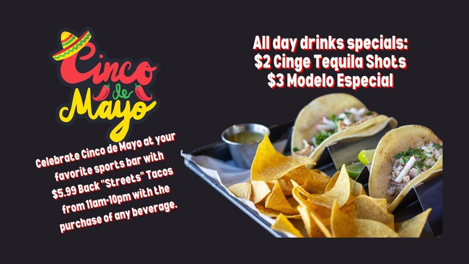 Cinco De Mayo at BackStreets!, BackStreets Sports Bar, Cape Coral, 5