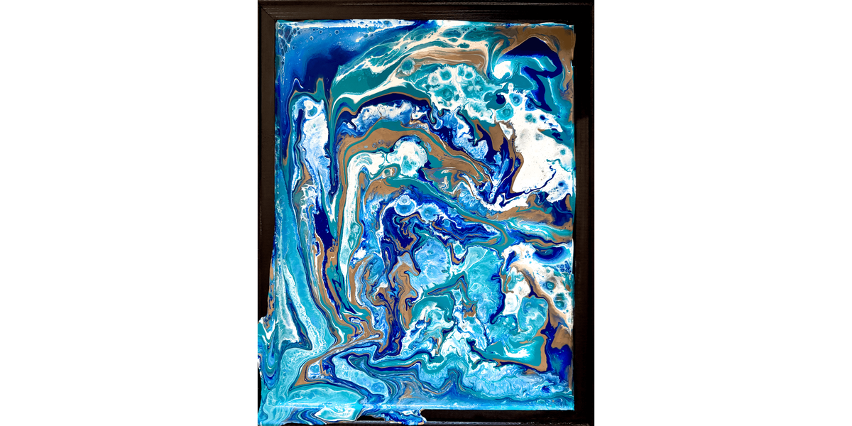 Framed Acrylic Pour - Paint and Sip in Tyler | Classpop!™, 3 January | Event in Tyler | AllEvents