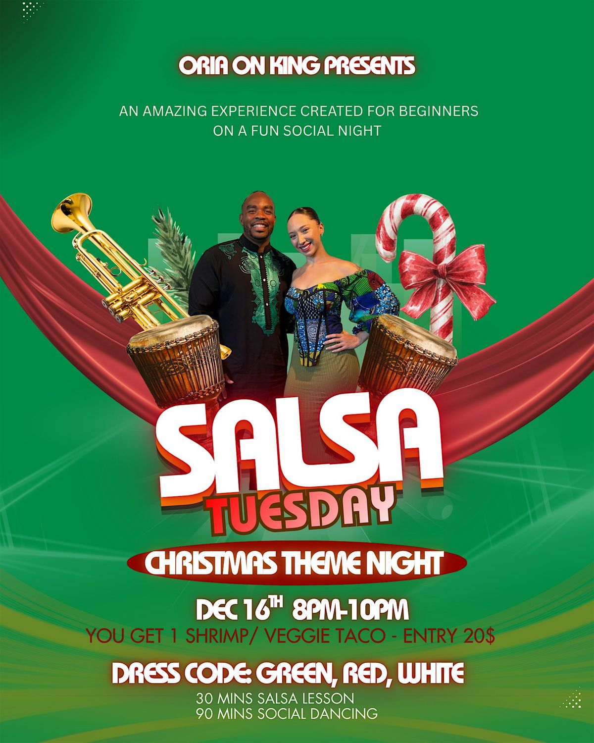 Taco Tuesday & Salsa Night for Beginners, 16 December | Event in Toronto | AllEvents