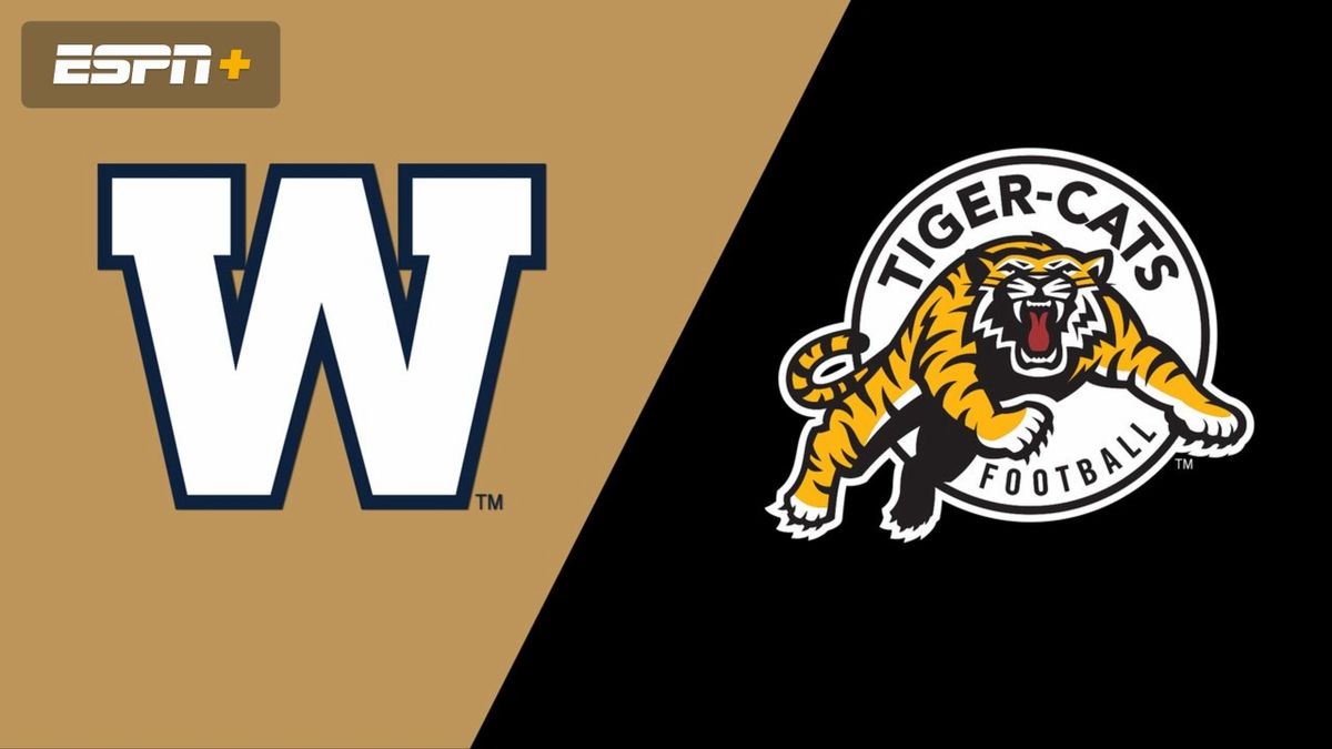 Hamilton Tiger-Cats at Winnipeg Blue Bombers, 27 September | Event in Winnipeg | AllEvents