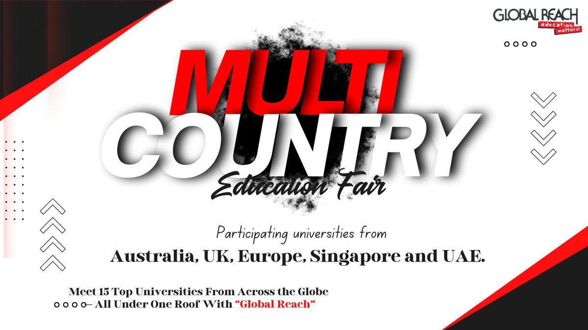 Multi Country Education Fair, 13 December | Event in Bhopal | AllEvents