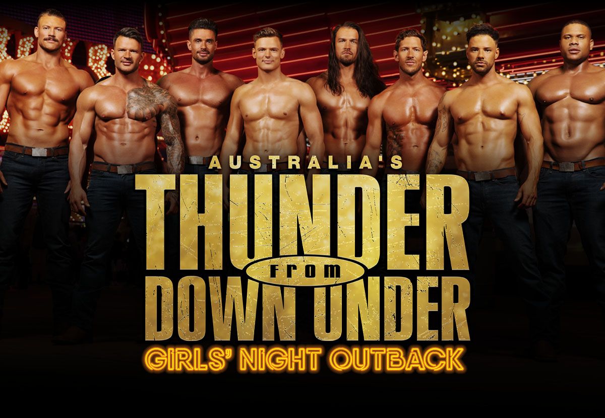 Thunder From Down Under at Excalibur Hotel and Casino - Thunderland Showroom, 23 January | Event in Las Vegas