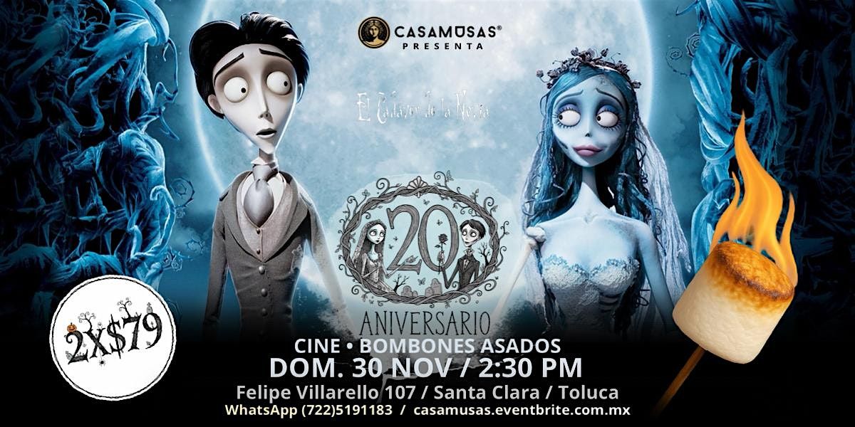 EL CADAVER DE LA NOVIA | 20 Aniversario, 30 November | Event in Toluca de Lerdo | AllEvents