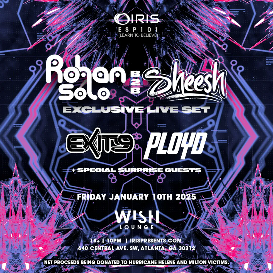 Rohan Solo with Sheesh at Believe Music Hall | Event in Atlanta | AllEvents