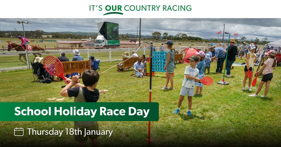 School Holiday Races, Stony Creek Racing Club, Boolarra, January 18