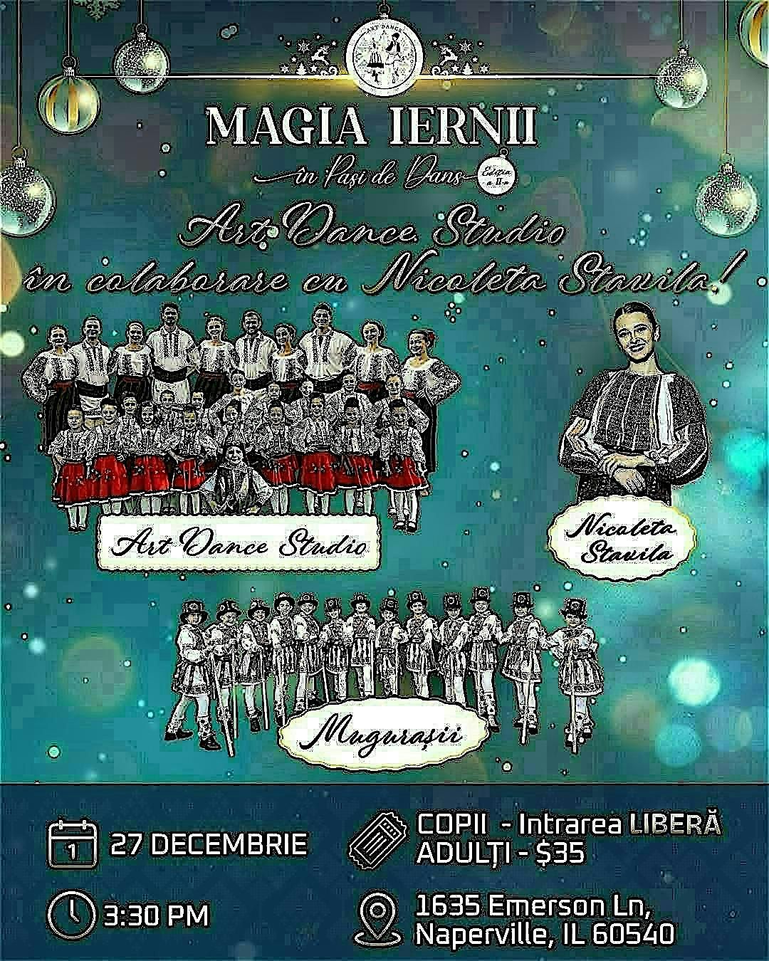 ,,Magia Iernii în Pași de Dans”, 27 December | Event in Naperville | AllEvents