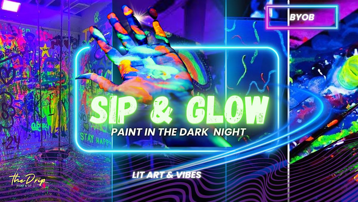 Sip & Glow in the Dark Paint Nite, 6 December | Event in Jersey City | AllEvents