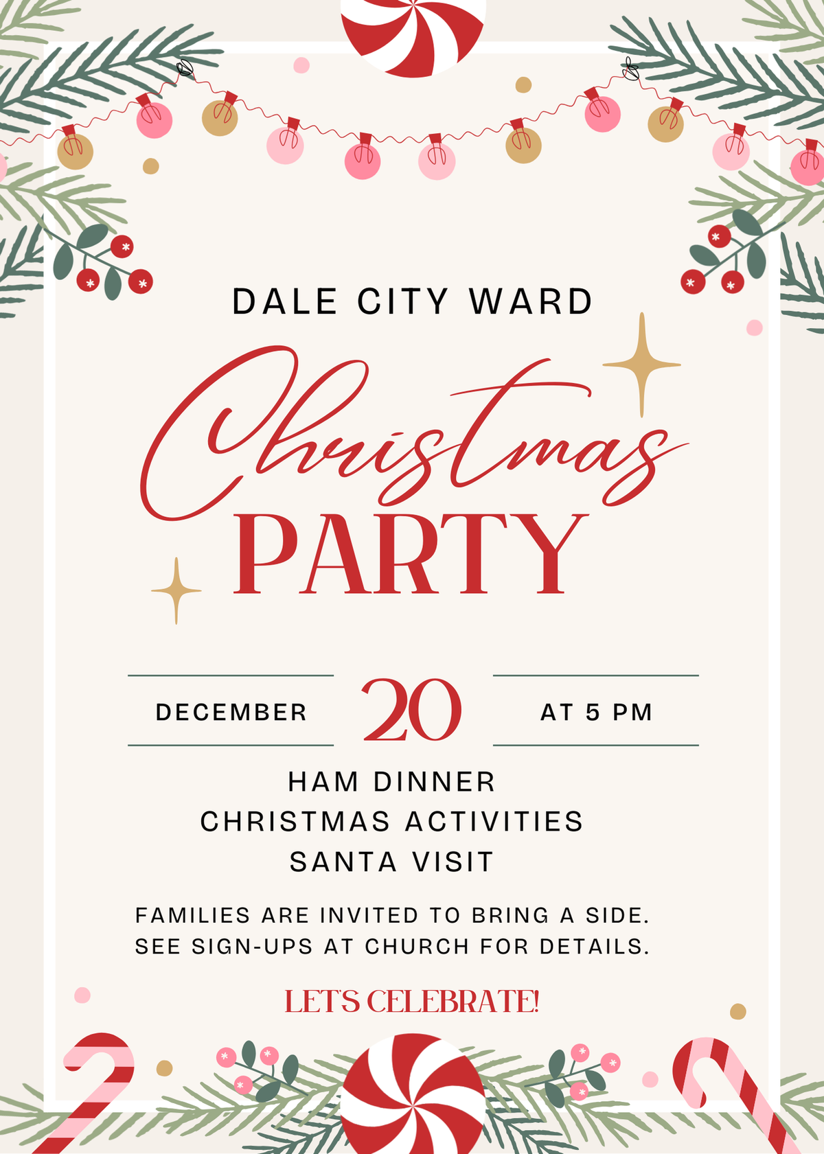 Dale City Ward Christmas Party, 20 December | Event in Manassas | AllEvents