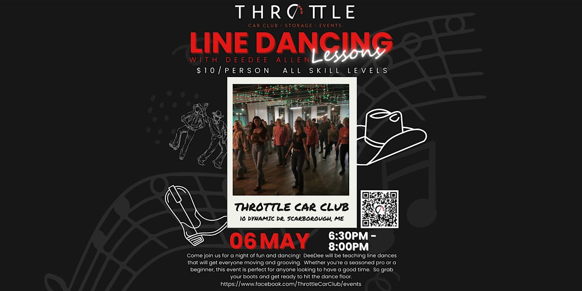 Line Dancing Lessons with DeeDee Allen, 6 May | Event in Scarborough | AllEvents