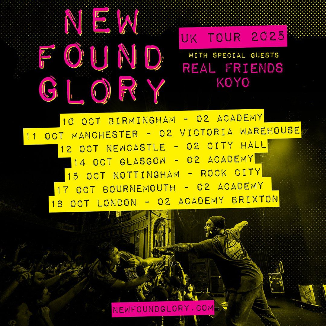 New Found Glory London Tickets, 18 October | Event in London | AllEvents