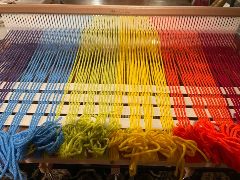 Jean Kinney Demonstration of Spinning and Weaving, Art Market