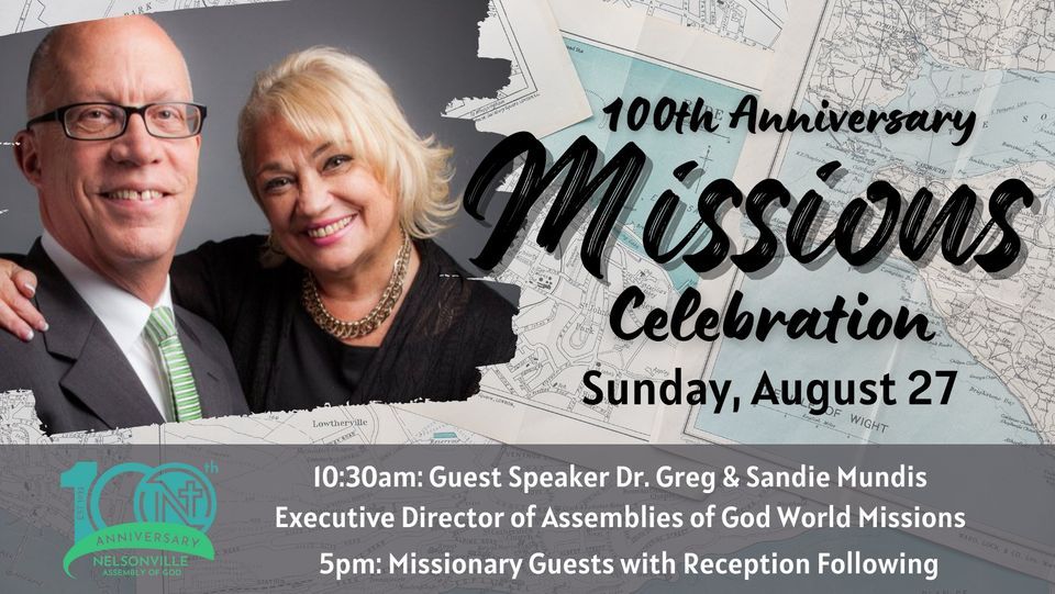 100th Anniversary Missions Celebration, Nelsonville Assembly of God, Ewing, August 27 2023
