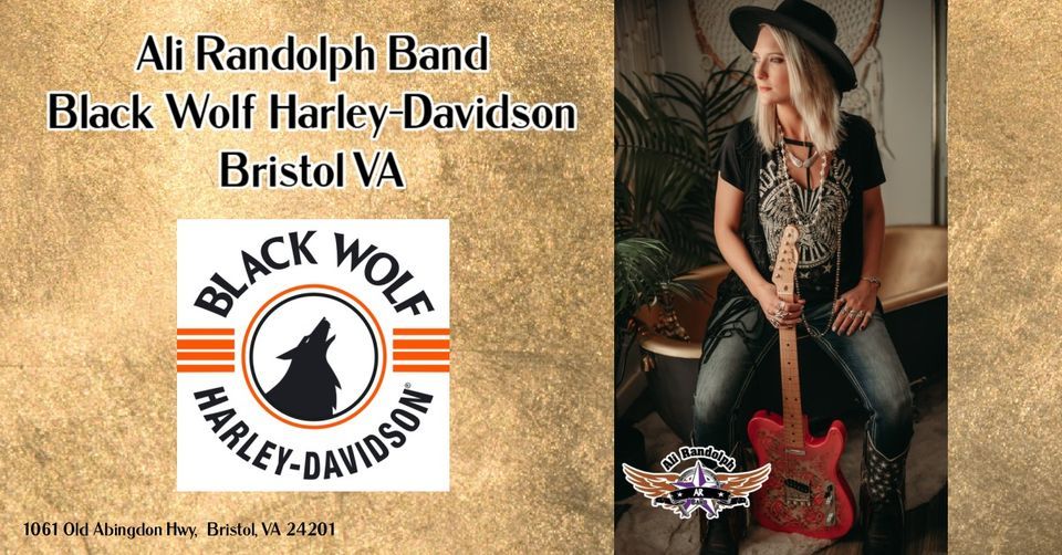 Ali Randolph Band Black Wolf HarleyDavidson in Bristol VA, Black Wolf HarleyDavidson