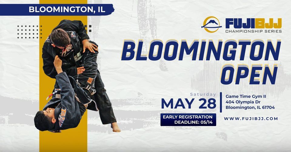 Bloomington Open, Game Time Gym 2, Bloomington, May 28 2022 AllEvents.in