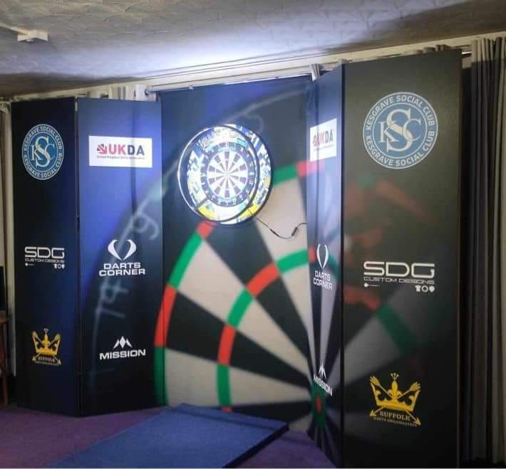 County Darts, Kesgrave Social Club, Ipswich, April 6 to April 7