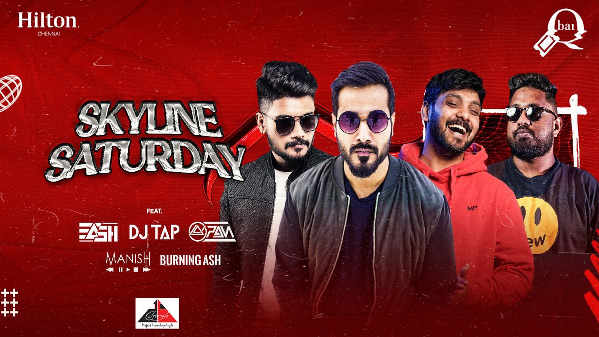 Skyline Saturday at Q- Bar, 13 December | Event in Arcot | AllEvents