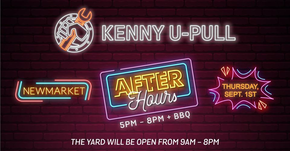 Kenny UPull Newmarket After Hours Event, Kenny UPull (Newmarket