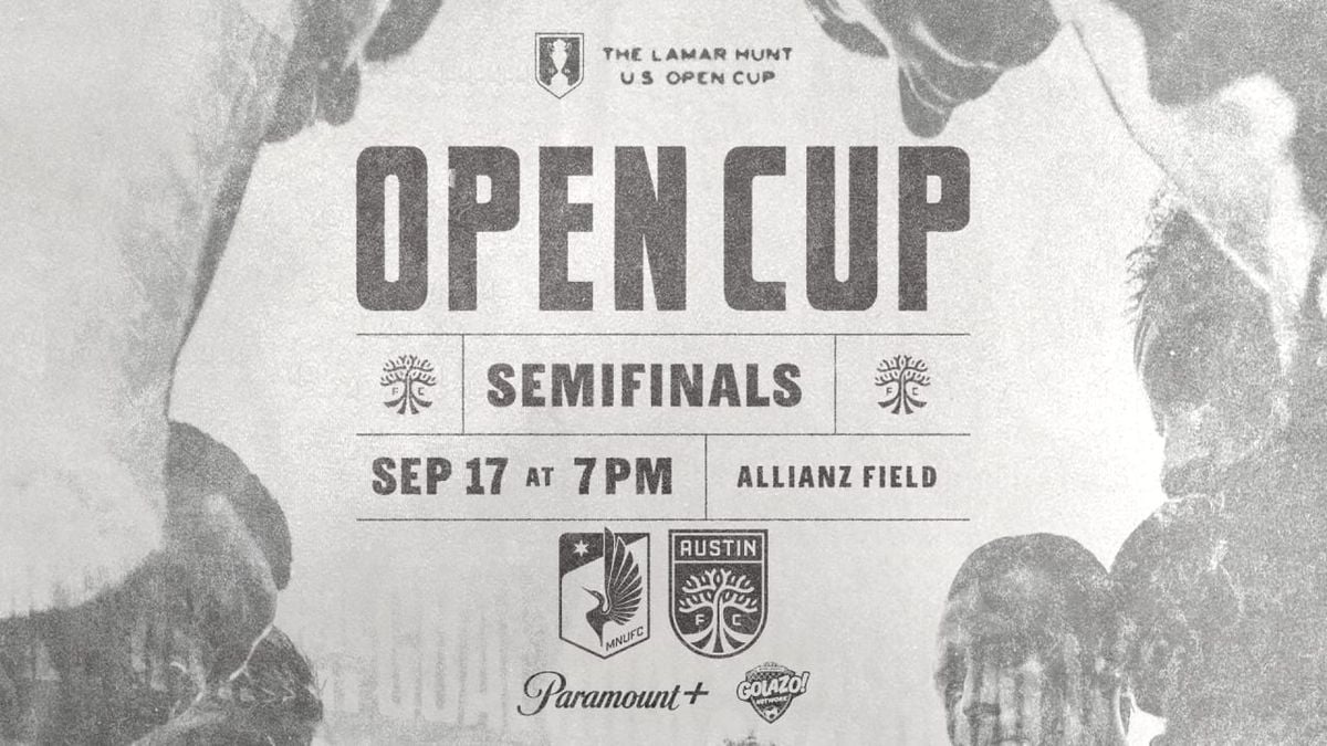 USOC Semifinals - MNUFC vs Austin FC, 18 September | Event in Saint Paul | AllEvents