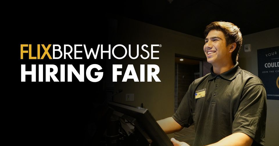Flix Brewhouse Hiring Fair, Flix Brewhouse, Round Rock, 29 November