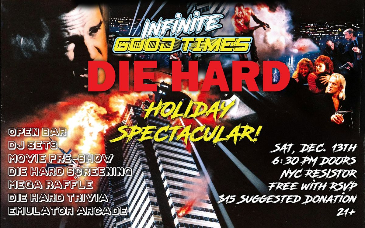 Die Hard Holiday Spectacular!, 13 December | Event in Brooklyn | AllEvents