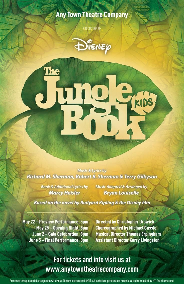 The Jungle Book Kids at Civic Theatre of Greater Lafayette, 13 March | Event in Lafayette | AllEvents