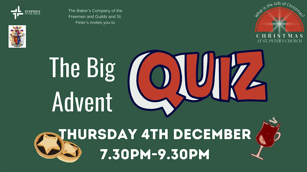 The Big Advent Quiz, 4 December | Event in Chester | AllEvents