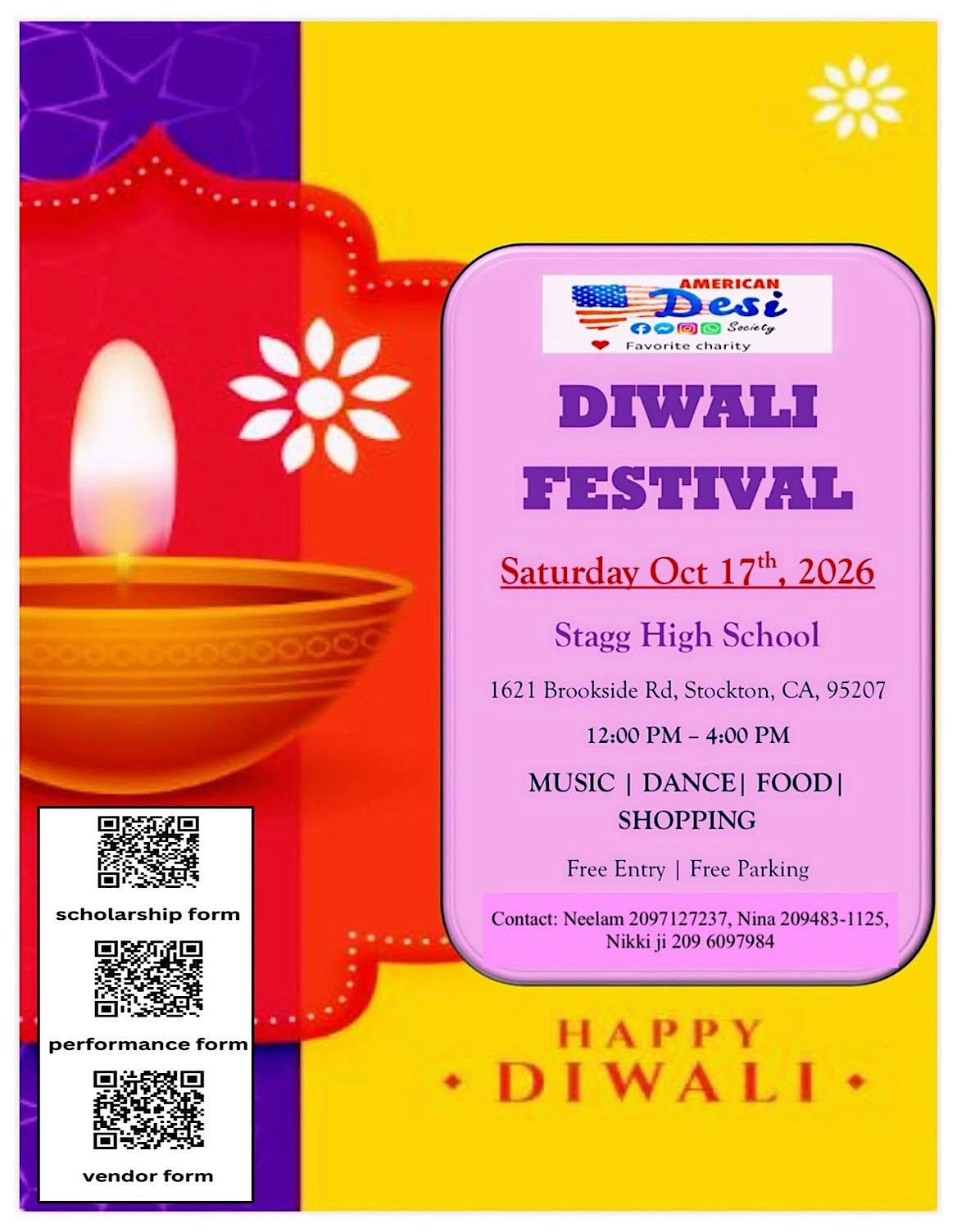 Diwali Festival & Show 2026