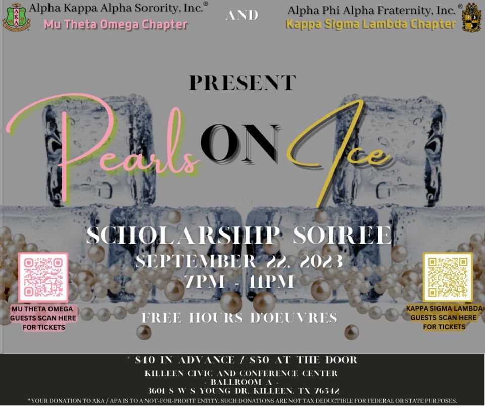 Pearls On Ice Scholarship Soirée, Killeen Civic & Conference Center