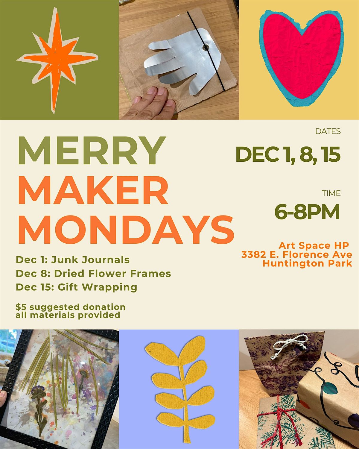 Merry Maker Mondays!, 1 December | Event in Huntington Park | AllEvents